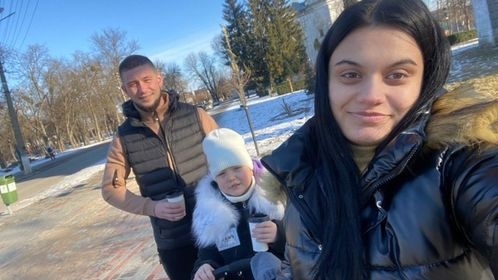Олег і Вероніка з донькою Кірою