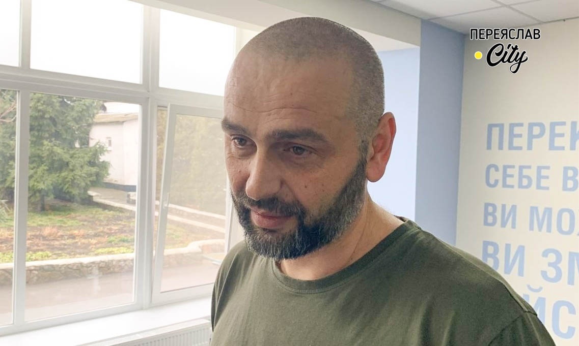 Боєць ЗСУ Андрій (позивний "Зима") на реабілітації через болі в спині
