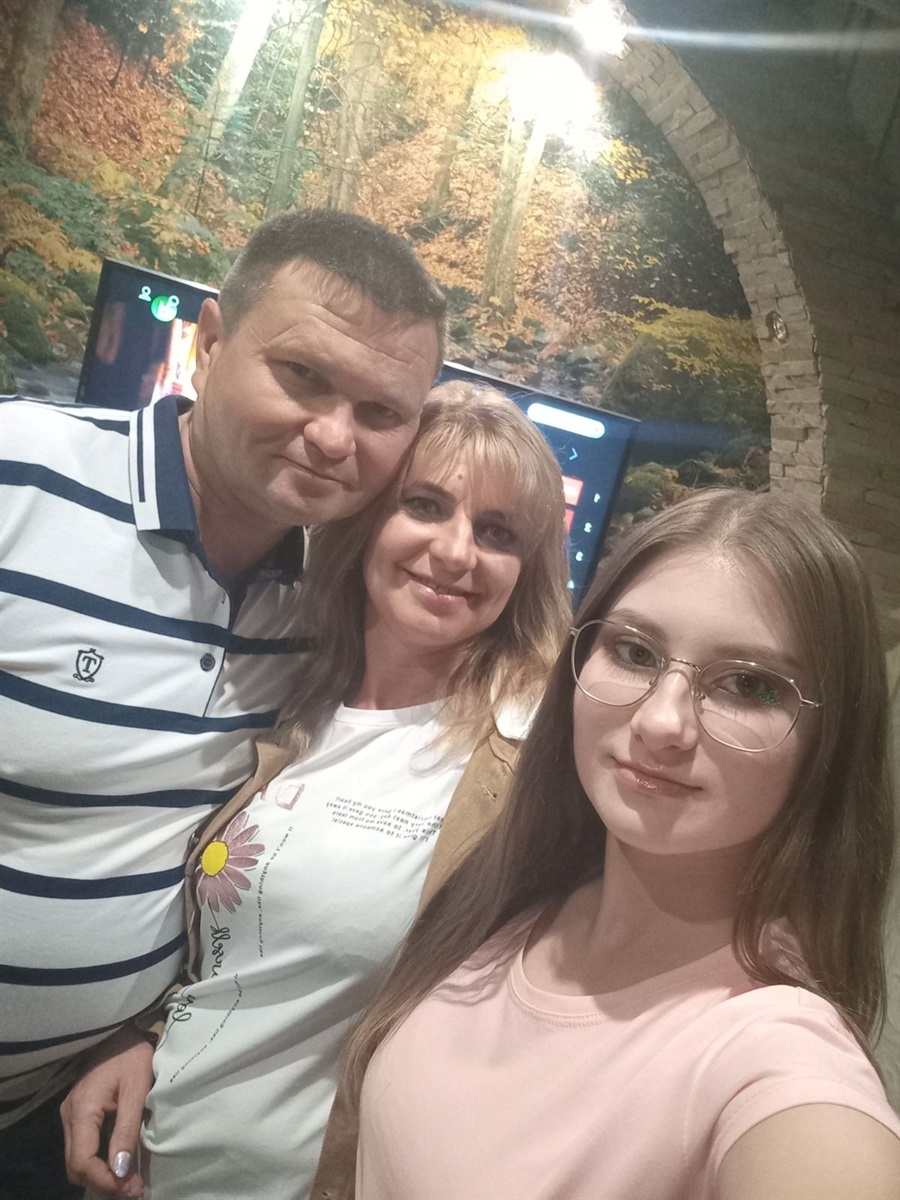 Юлія та її батьки