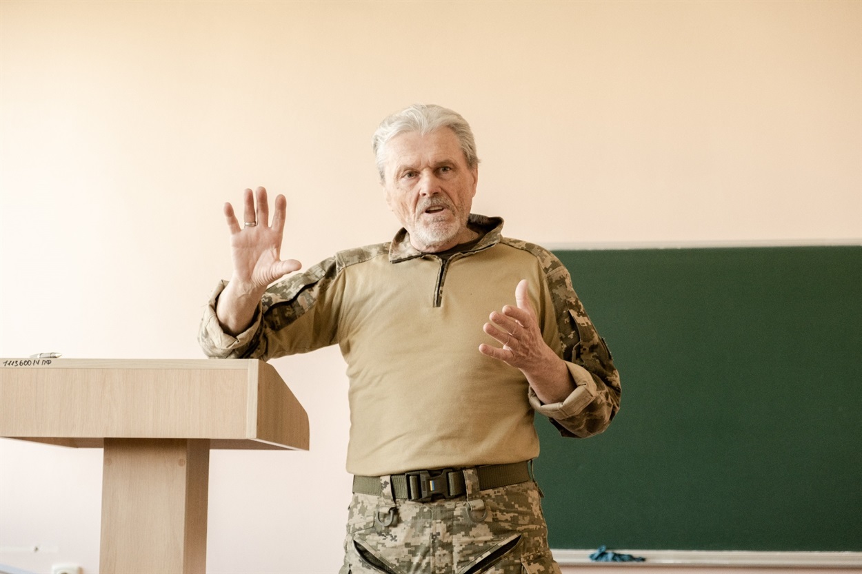 Військовий психолог, ветеран російсько-української війни Олександр Ткаченко