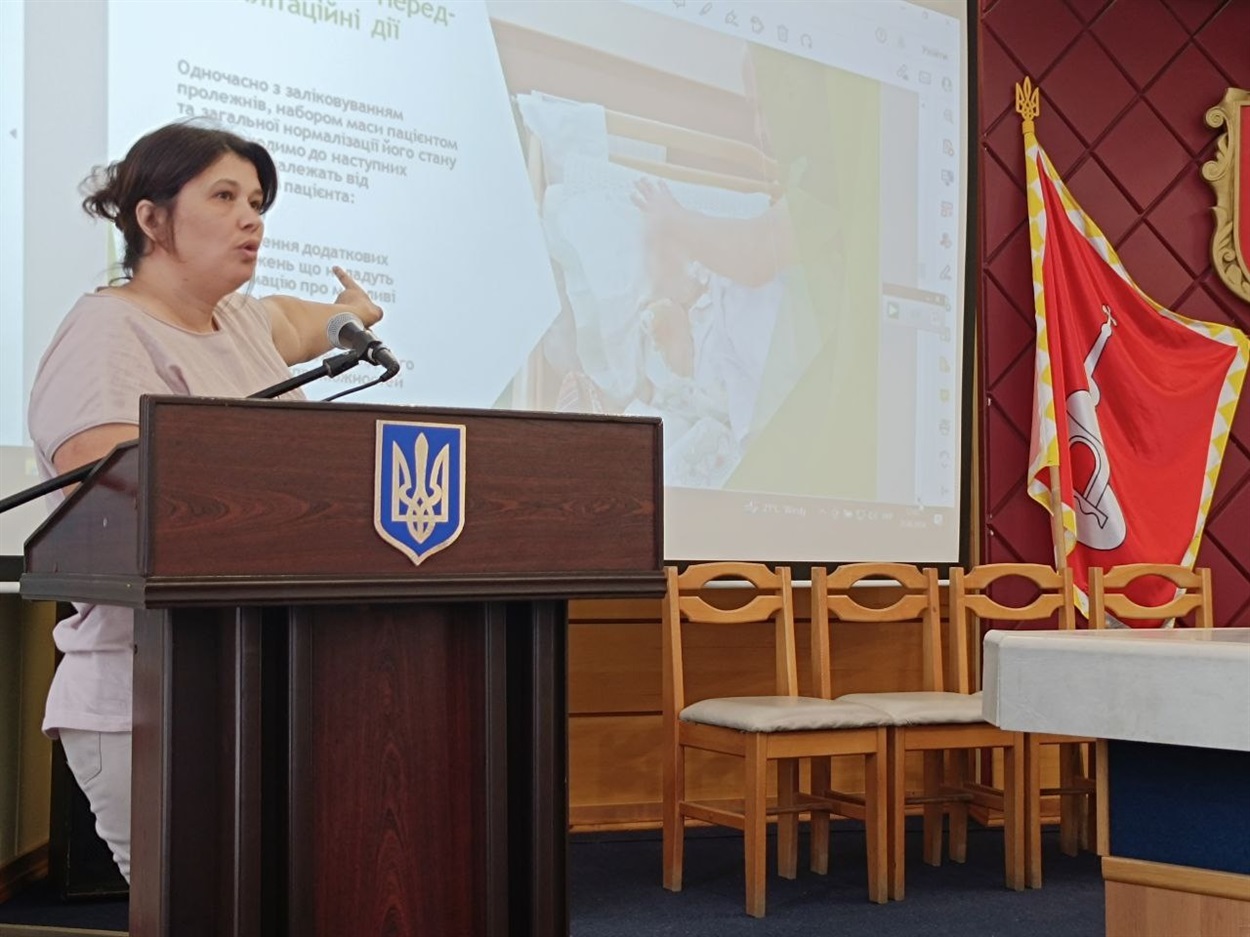 Алла Святенко розповідає про  реабілітацію військових у своїй клініці