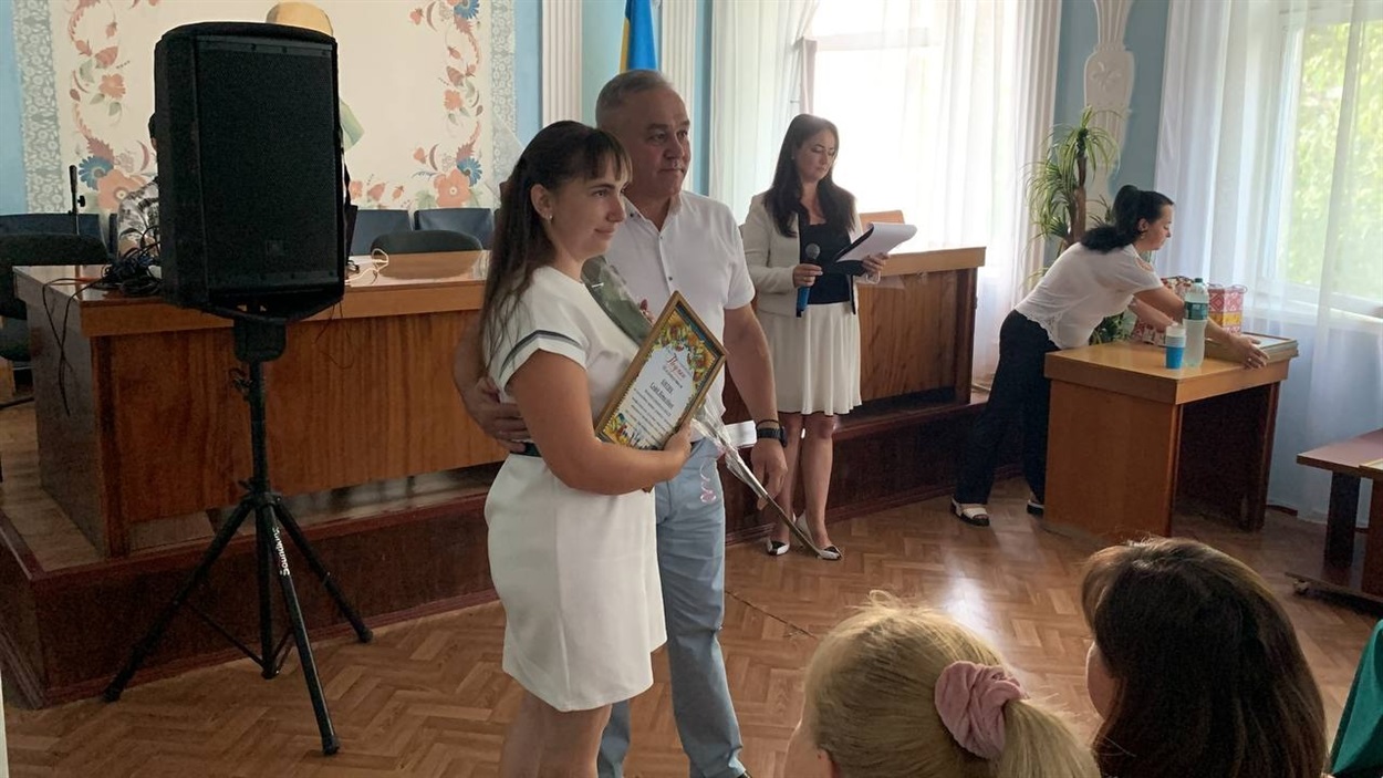 Подяку отримує Софія Битик, фельдшерка Хоцьківської амбулаторії загальної практики-сімейної медицини