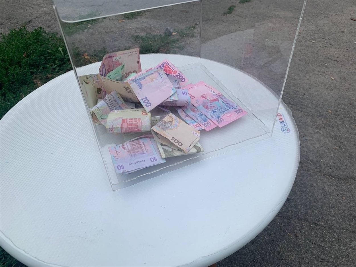 Під час концерту вдалося зібрати 5 тисяч 580 гривень