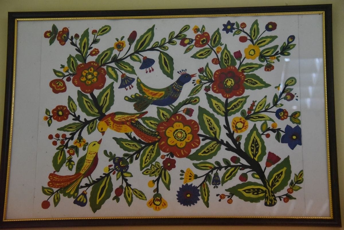 У дружбі (1972 рік папір, темпера)