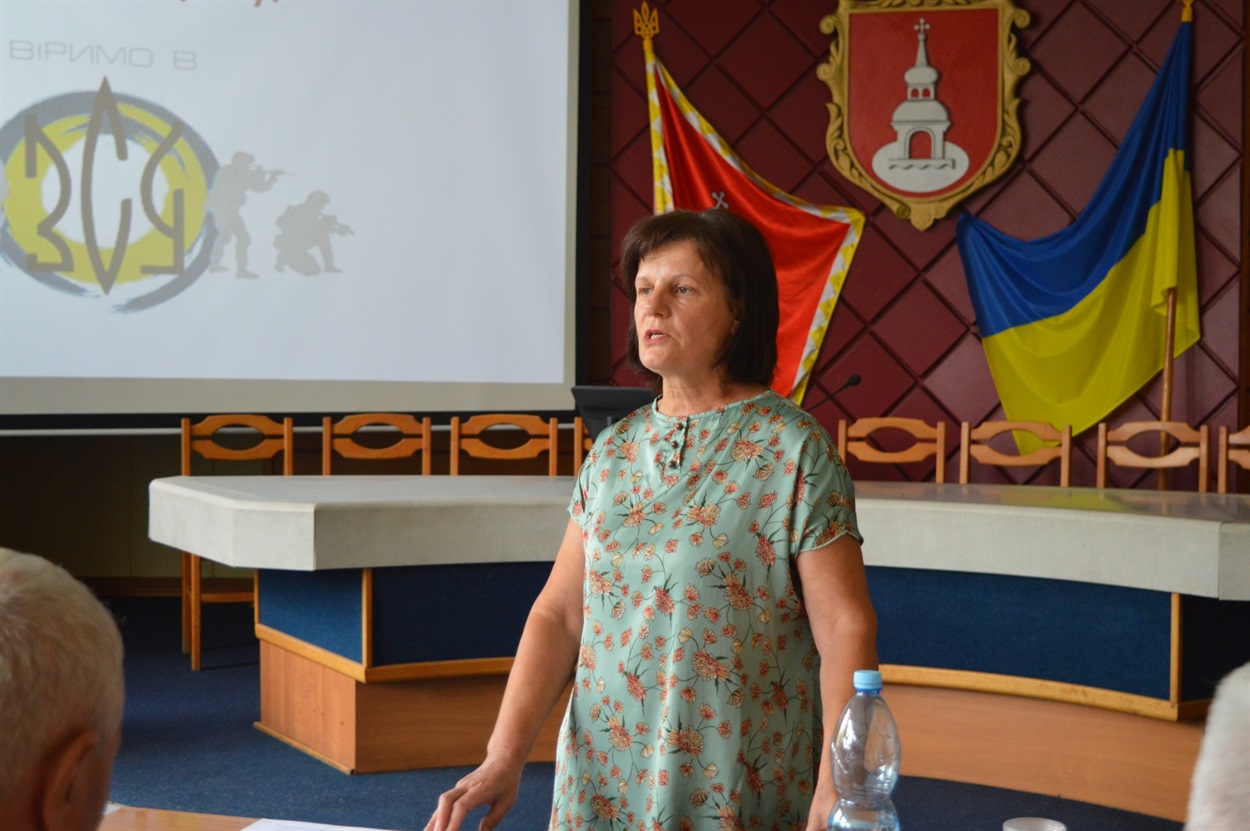 Лідія Стефанська, завідувачка поліклінікою Переяславської БЛІЛ