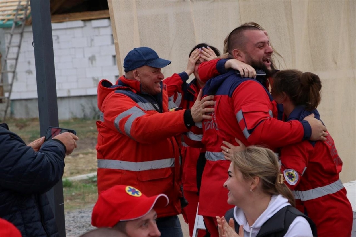 Відчуття щастя перемоги переяславських парамедиків 