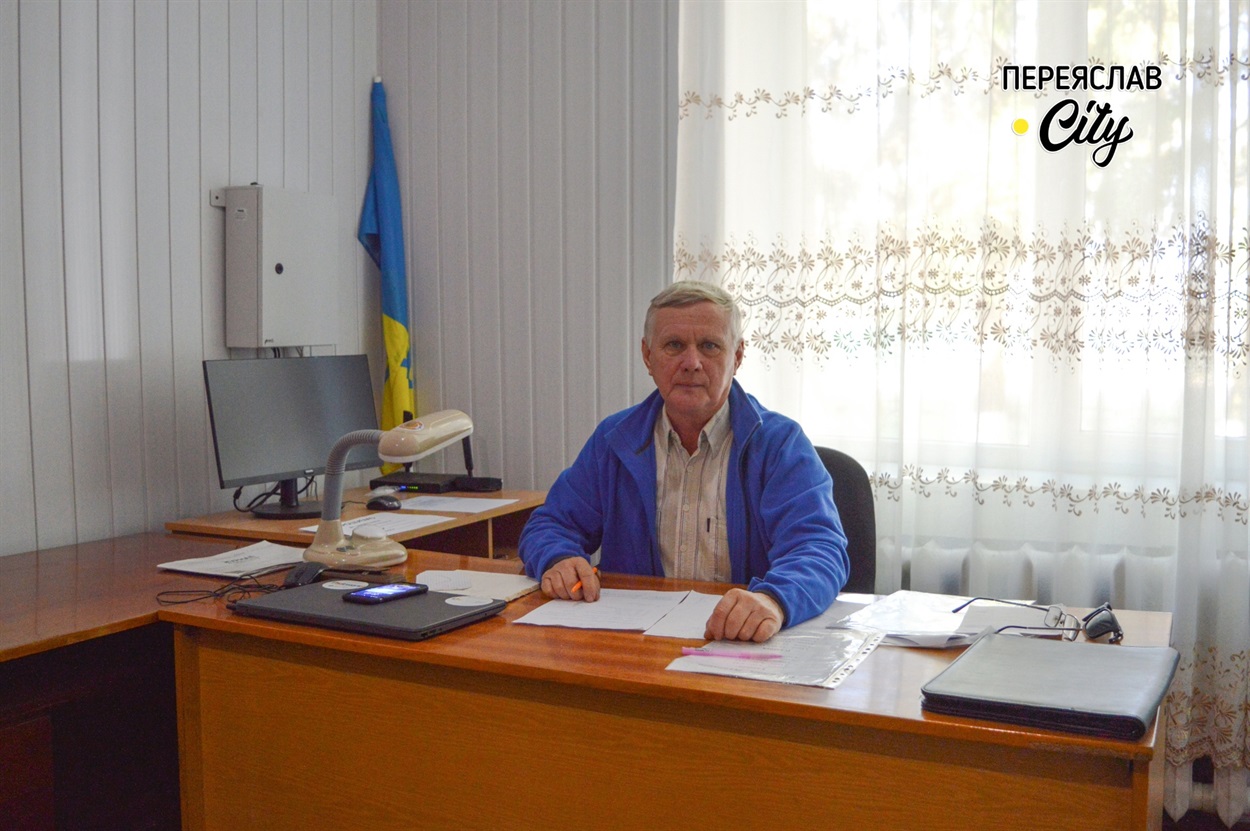 Директор Пристромської гімназії Сергій Кириченко