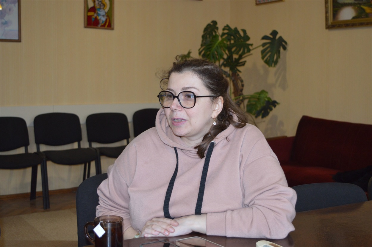 Олена Баркова в редакції переяславського медіа Переяслав.Сity