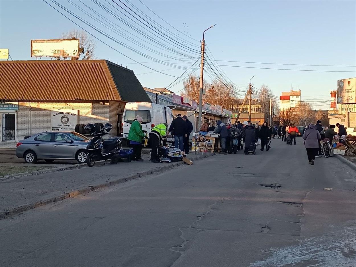 недільний базар в Переяславі