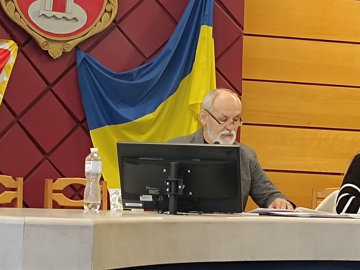 Міський голова Переяслава Вячеслав Саулко звітував про роботу міськради в 2024 році
