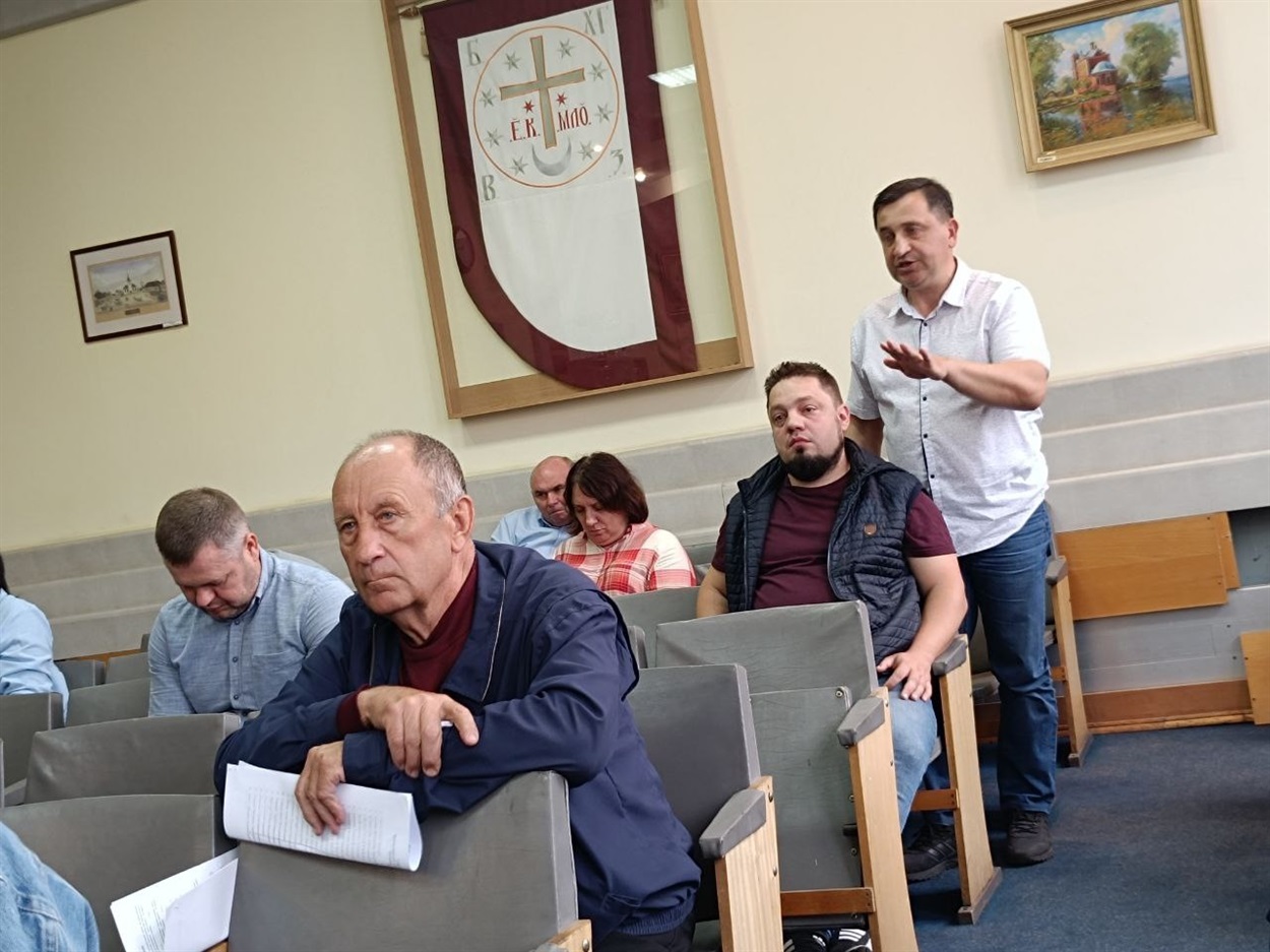 Сесія Переяславської міськради 26.05. 2025 р. Виступає депутат Олексій Дикий