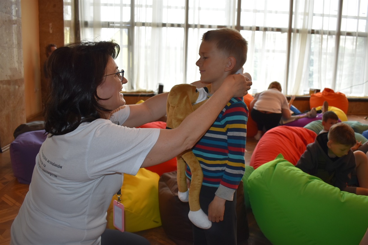 Захід із хібукі-терапії для дітей військовослужбовців.  27 травня 2025,  Баришівка, Київщина 