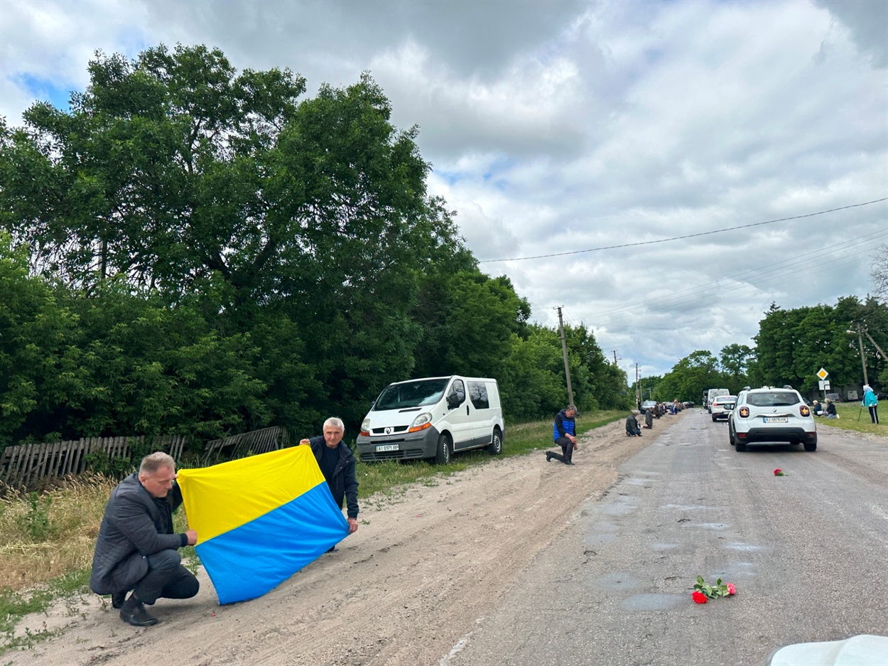 ​​Прощання з Героєм Богданом Ільєнком. с. Студеники. 20.06.2025 р. 