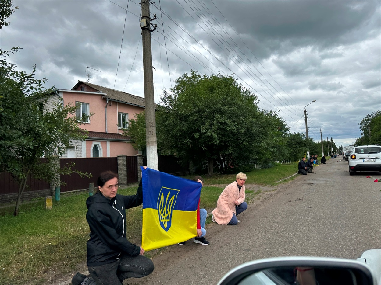 ​​Прощання з Героєм Богданом Ільєнком. с. Студеники. 20.06.2025 р. 