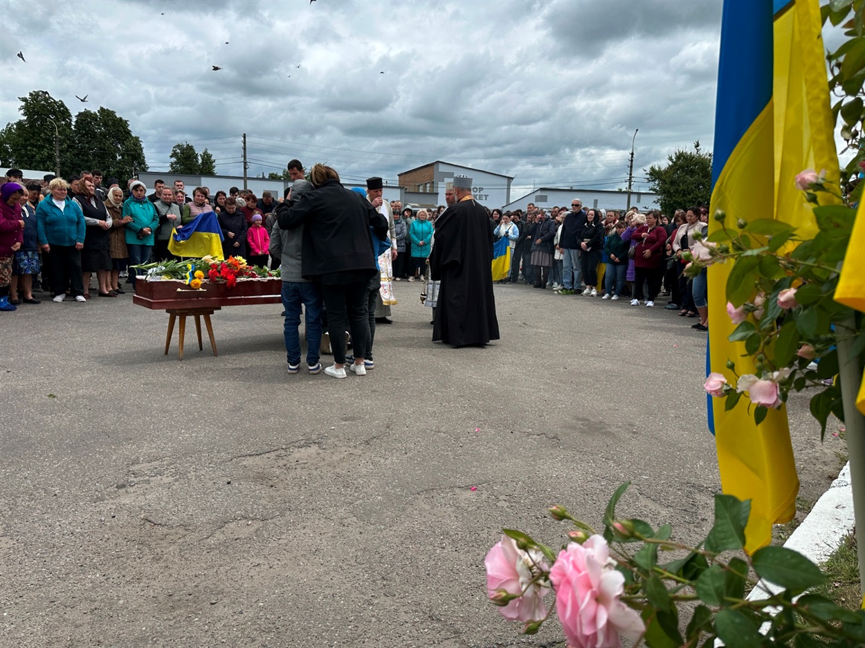 ​​Прощання з Героєм Богданом Ільєнком. с. Студеники. 20.06.2025 р. 