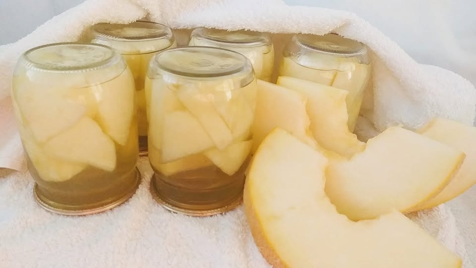 Консервована диня рецепт