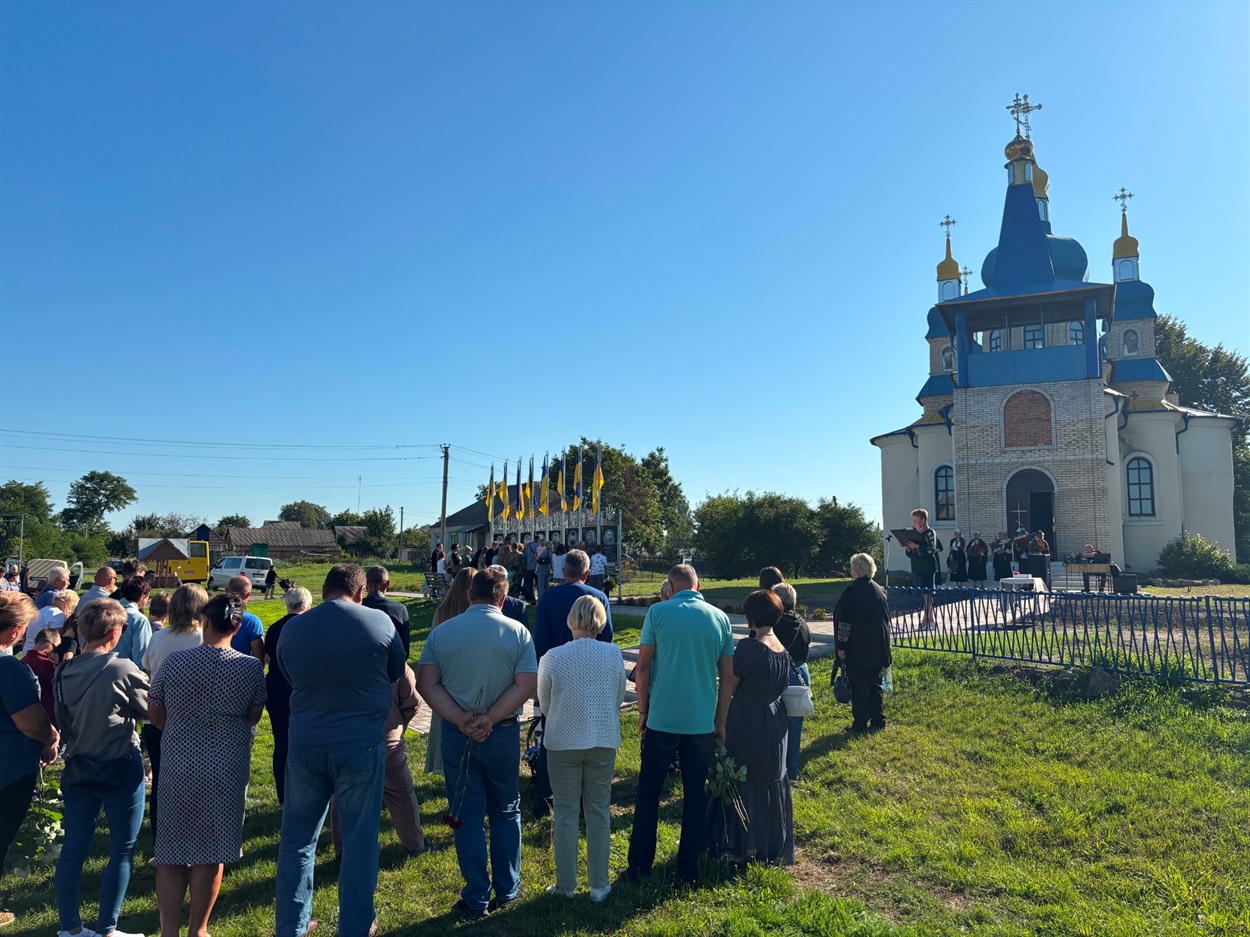 Алея Героїв у селі Мала Каратуль 