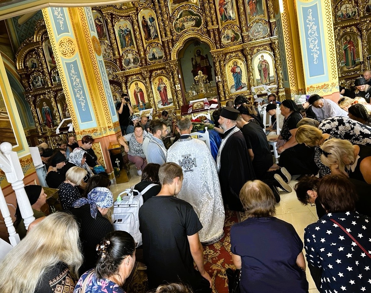 Чин похорону Олександра Стріхи 