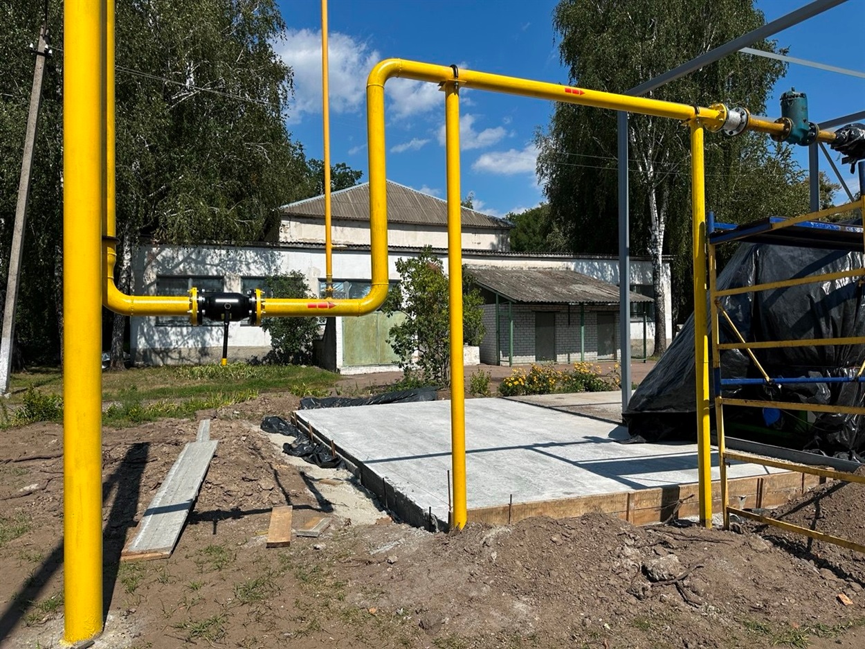 Когенераційна установка працює на природному газу