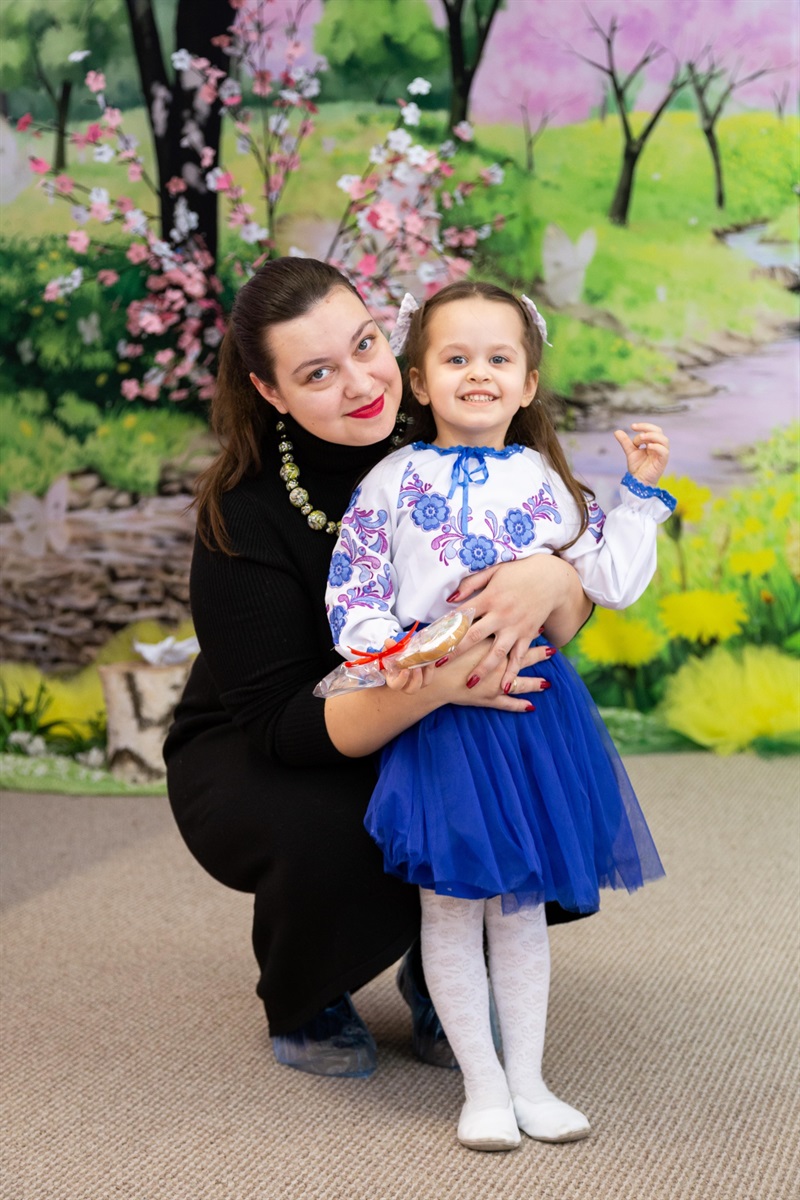 Анастасія з донькою Анною