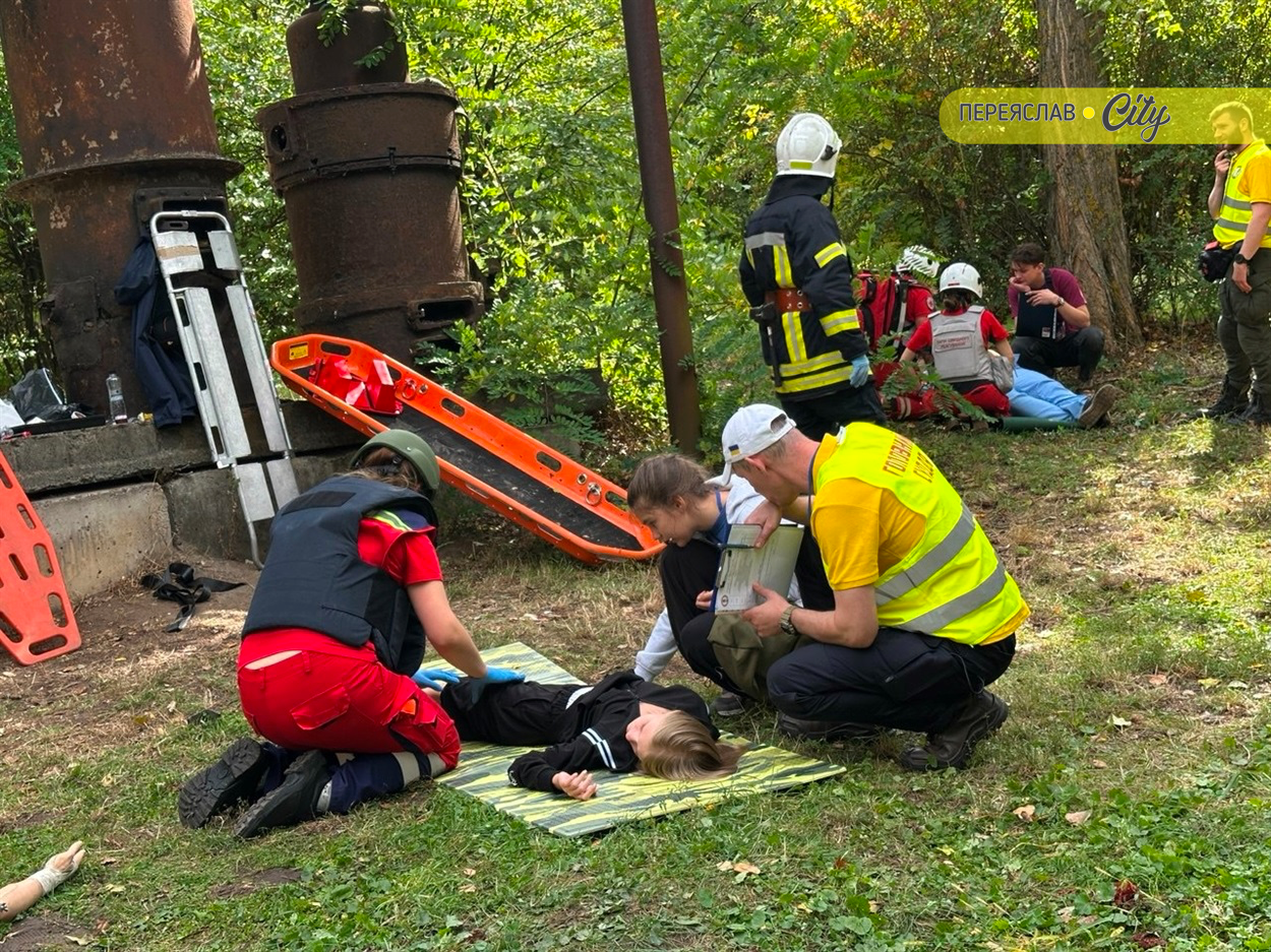 У Переяславі проходять змагання бригад екстреної медичної допомоги "Медичне ралі Київщини 2025". Вересень 2025 р.  