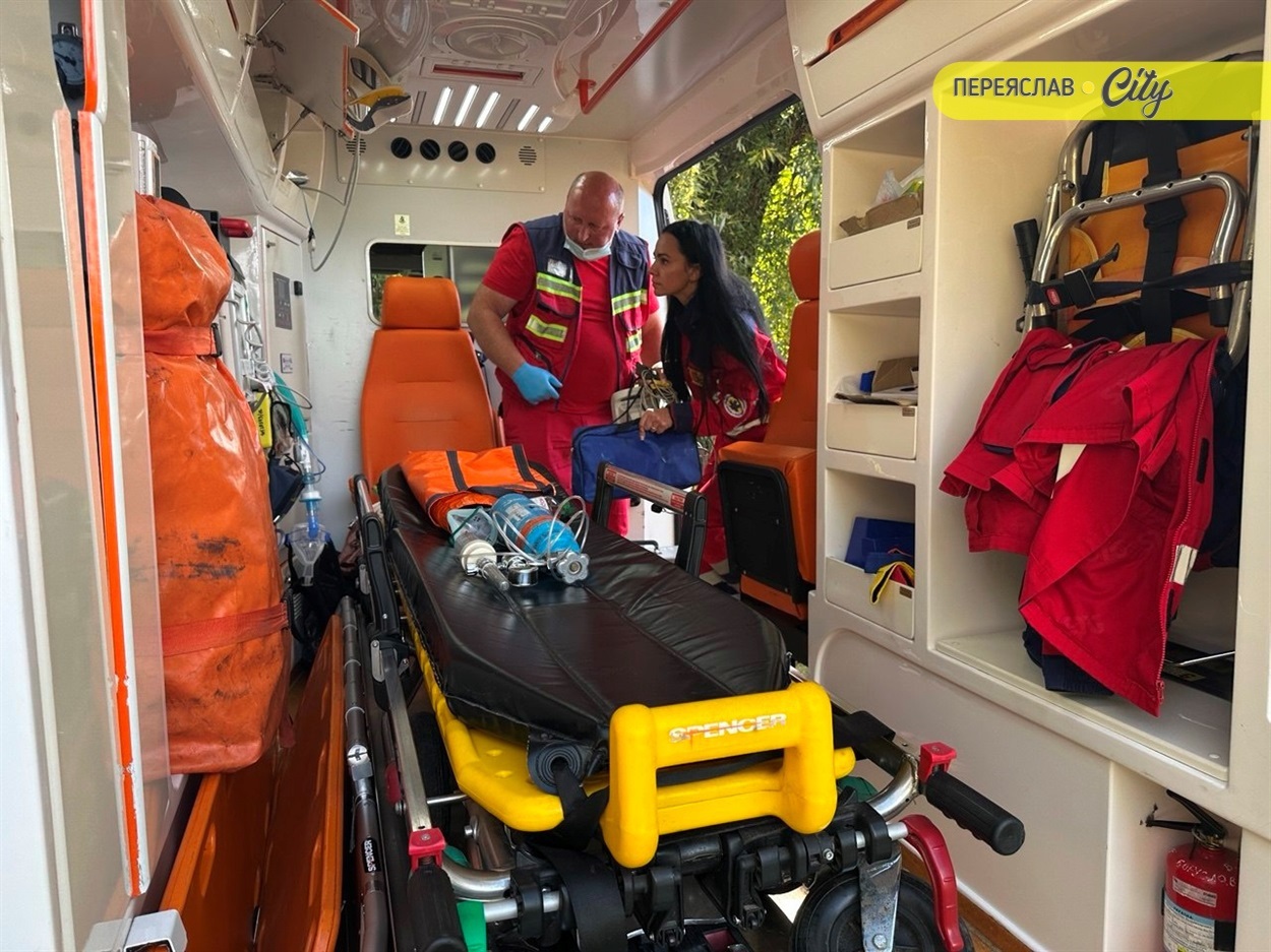 У Переяславі проходять змагання бригад екстреної медичної допомоги "Медичне ралі Київщини 2025". Вересень 2025 р.  