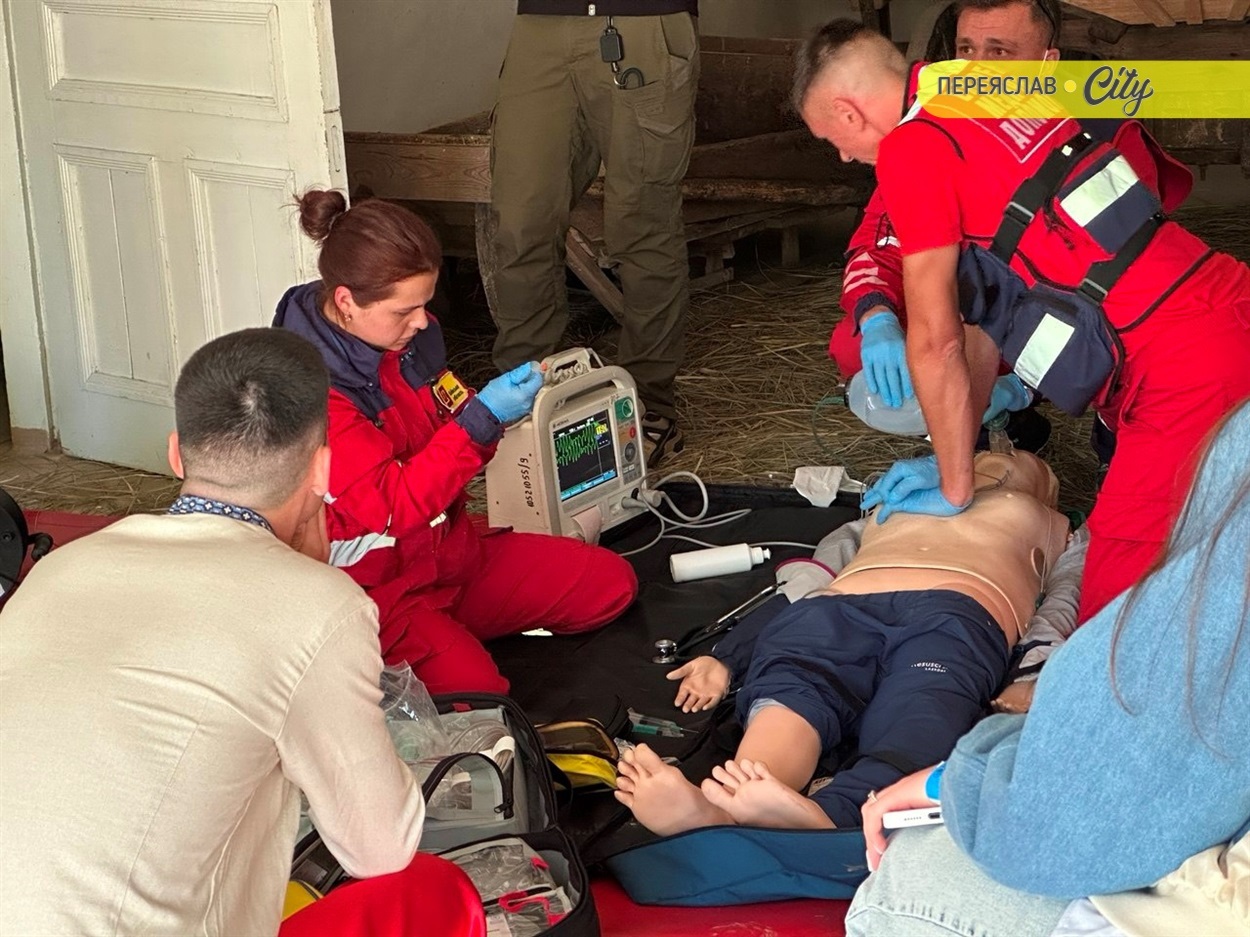 У Переяславі проходять змагання бригад екстреної медичної допомоги "Медичне ралі Київщини 2025". Вересень 2025 р.  