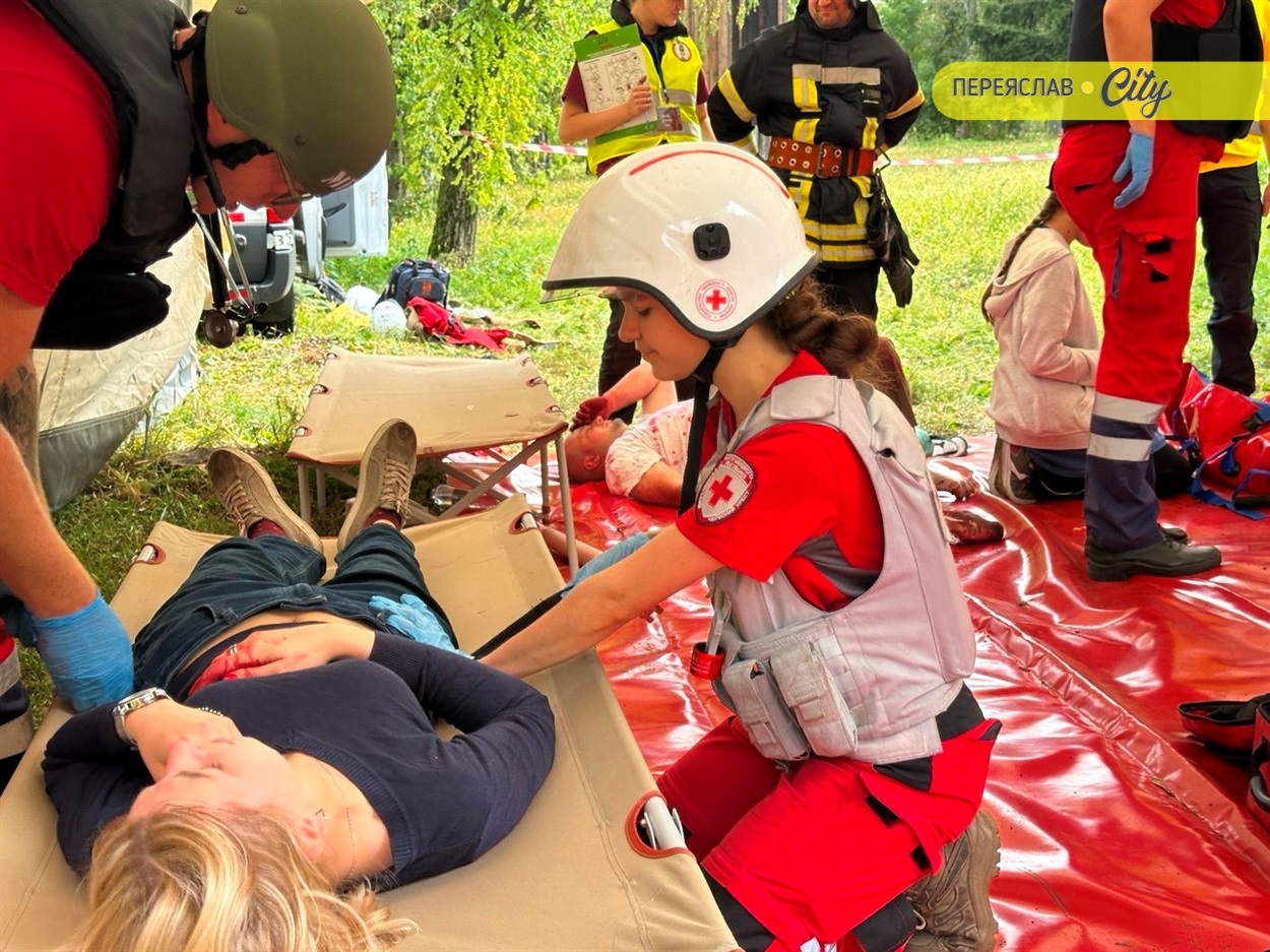 У Переяславі проходять змагання бригад екстреної медичної допомоги "Медичне ралі Київщини 2025". Вересень 2025 р.  