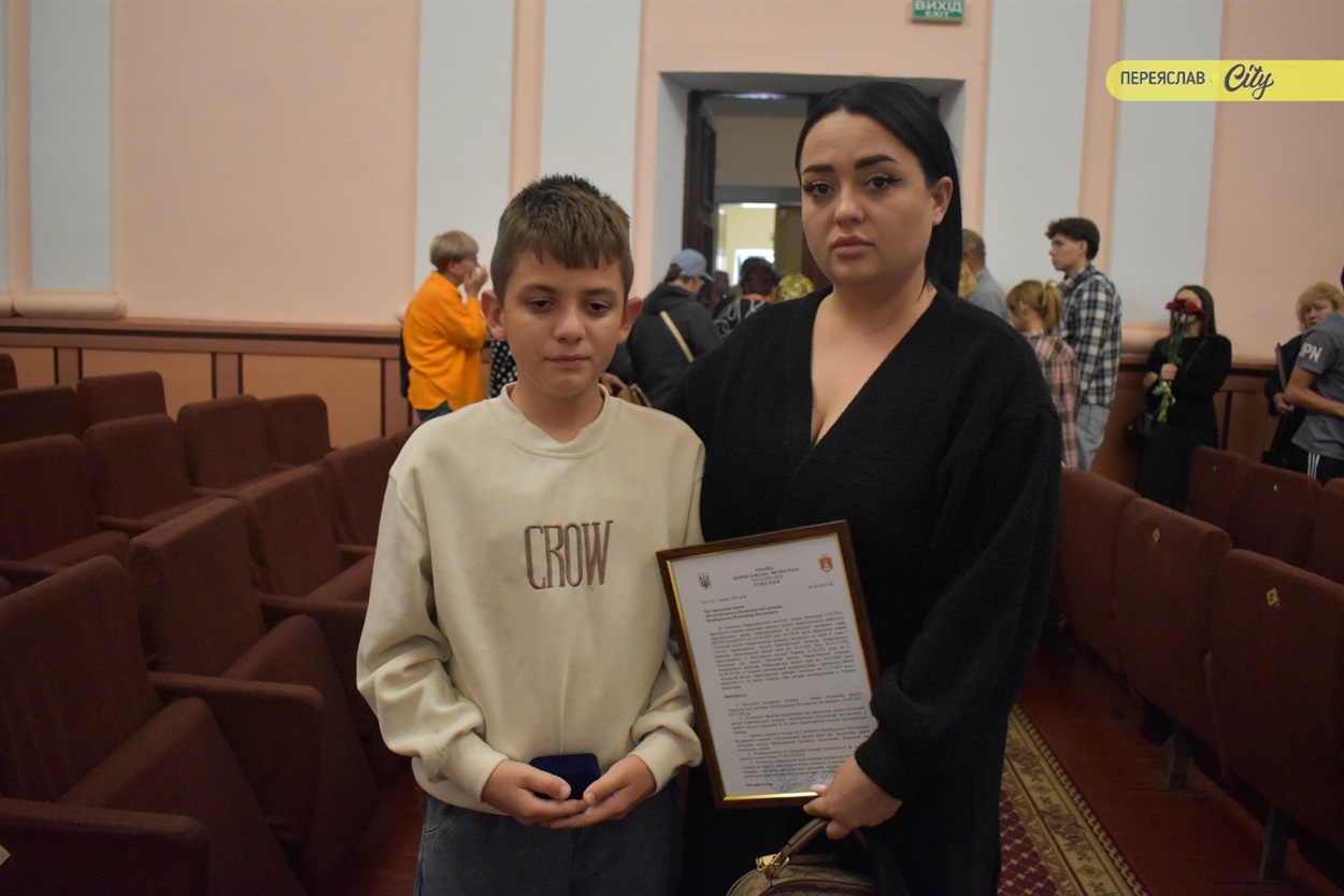 Донька і онук Героя Володимира Маліборського