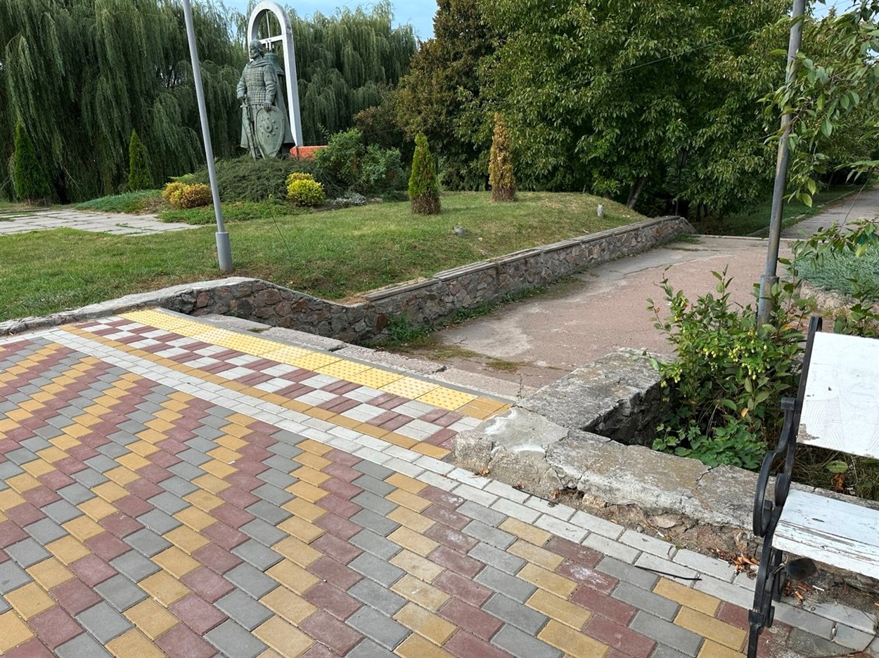 Реконструкція перехрестя в Переяславі. 15 серпня 2025 р. 
