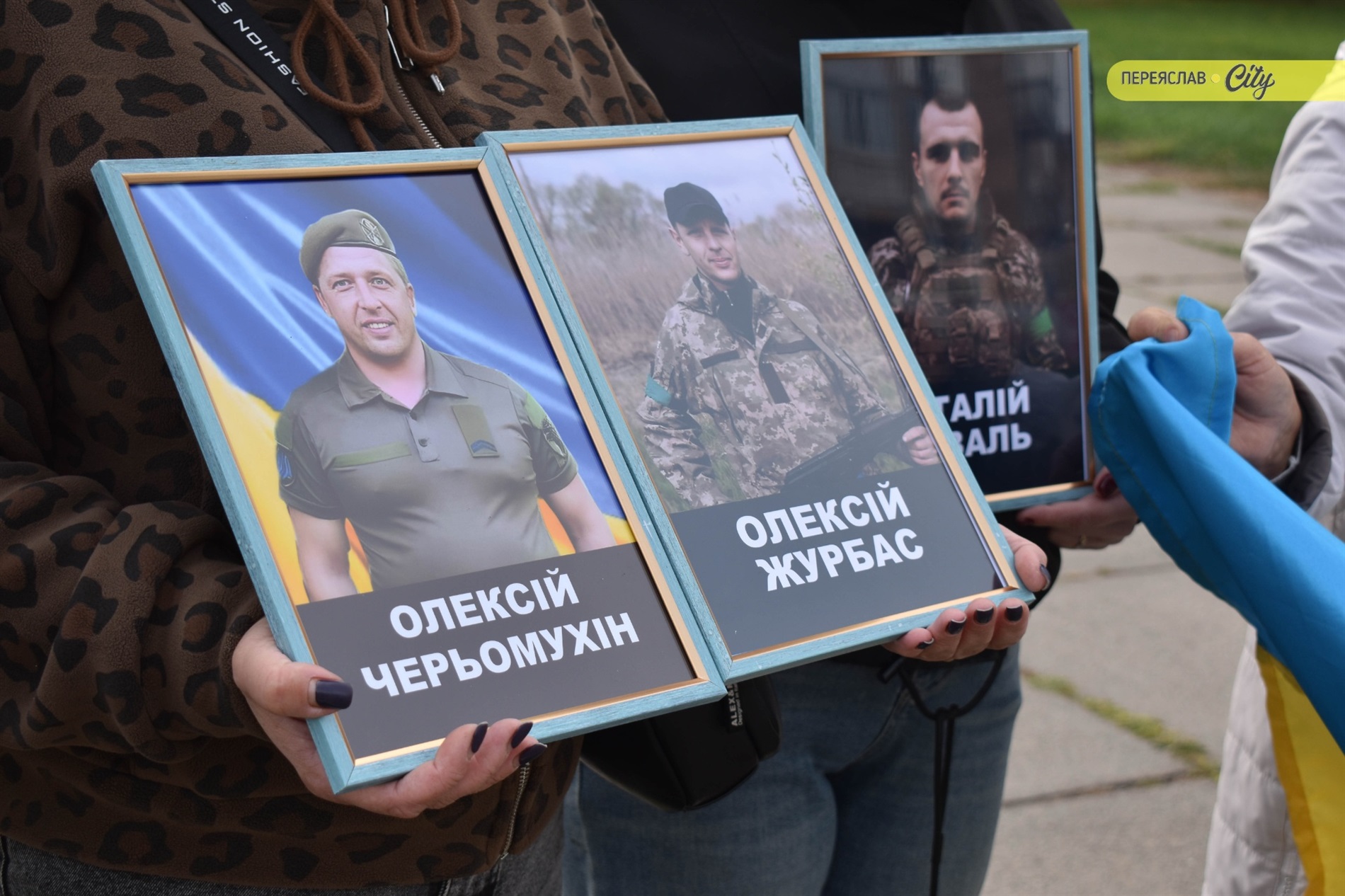 У День захисників і захисниць у Переяславі відбулася мовчазна акція пам'яті й надії ФОТОРЕПОРТАЖ