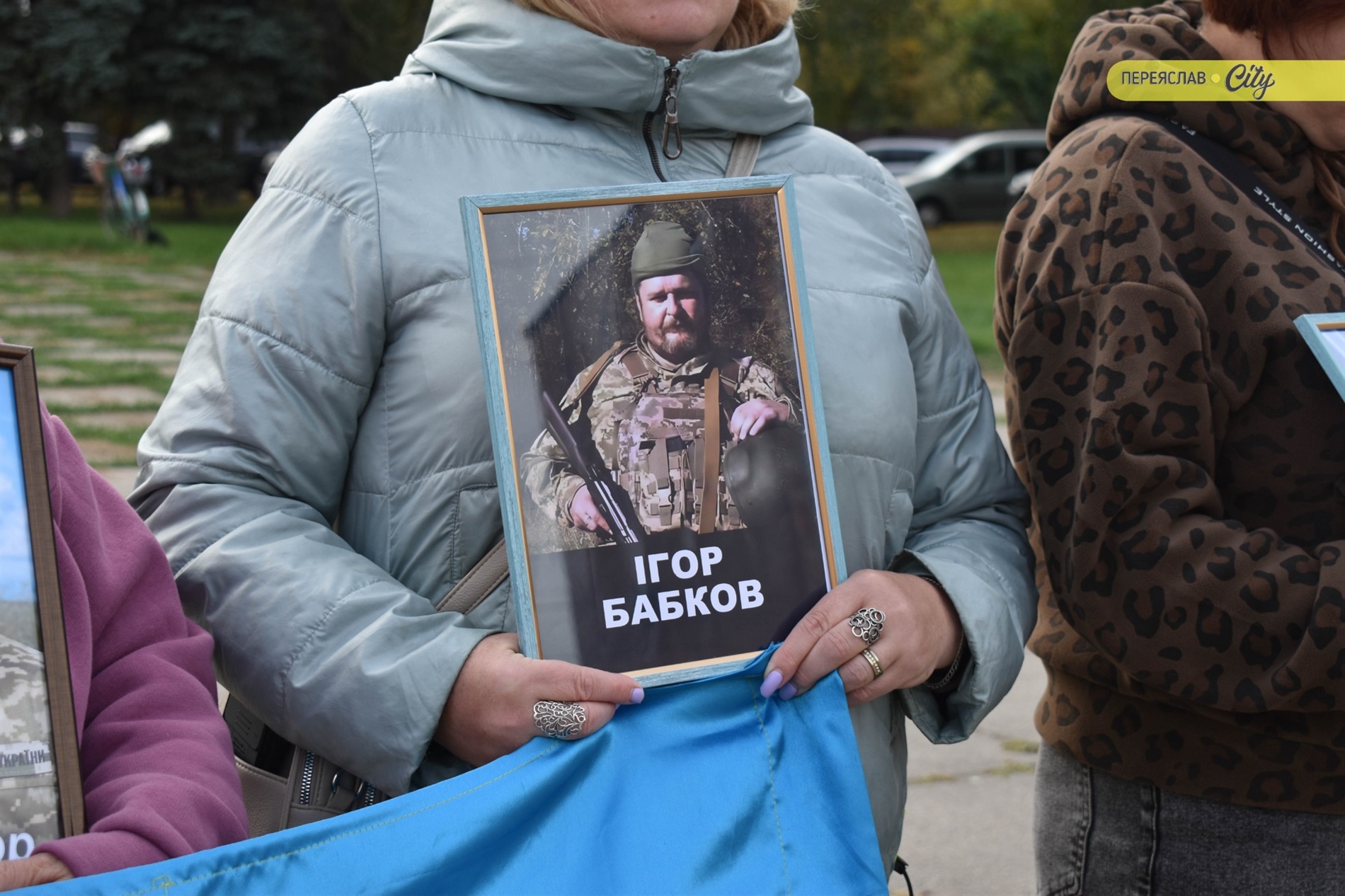 У День захисників і захисниць у Переяславі відбулася мовчазна акція пам'яті й надії ФОТОРЕПОРТАЖ