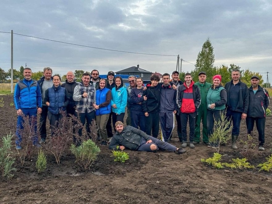 Жителі Борисполя згуртувалися і висадили новий дендропарк