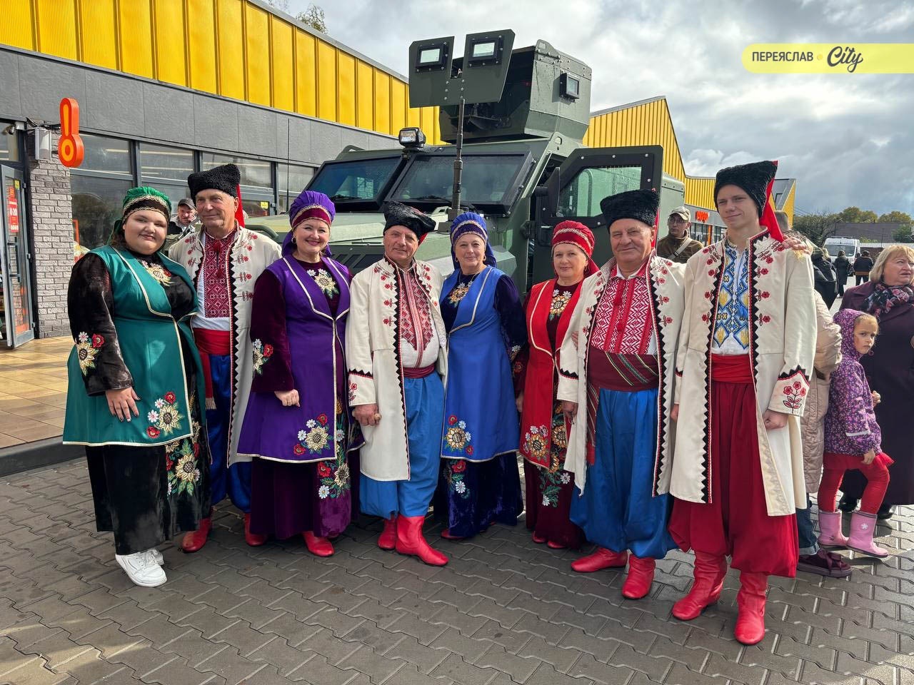 Патріотична хода та козацькі пісні: 