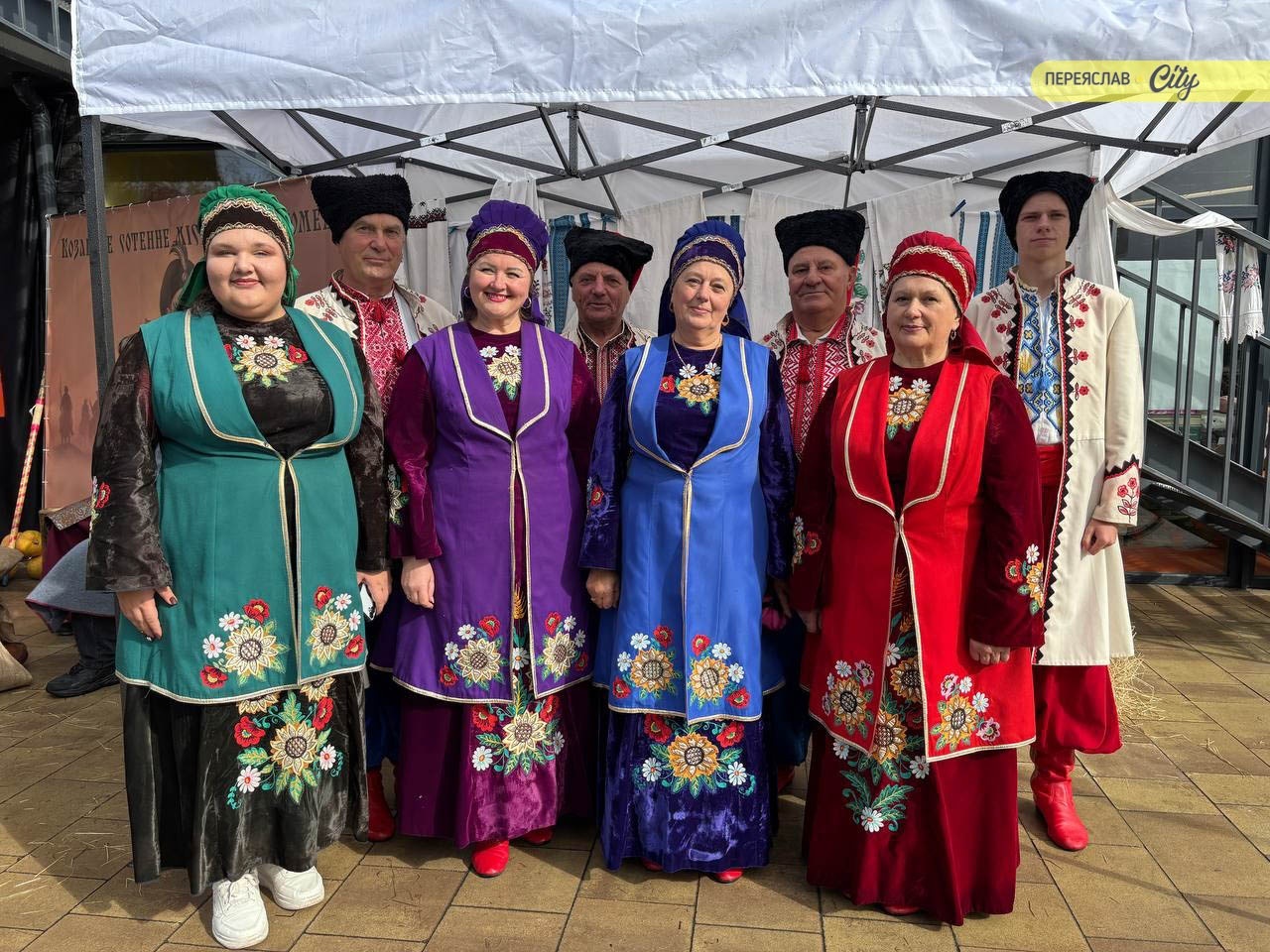 Патріотична хода та козацькі пісні: 