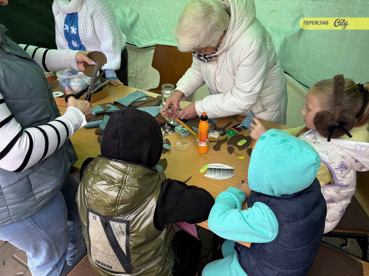 Патріотична хода та козацькі пісні: 