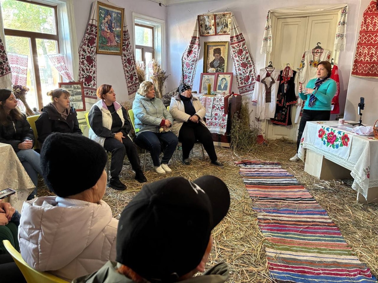 Зустріч журналісток Переяслав Сіті з рідними Героїв у центрі "Любомир" 4 жовтня