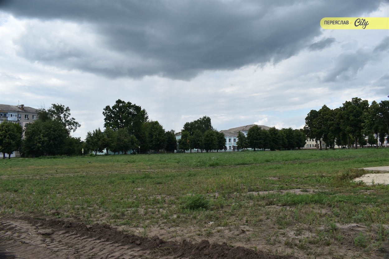 Територія, де планується облаштування зони під назвою "Козацький гай"