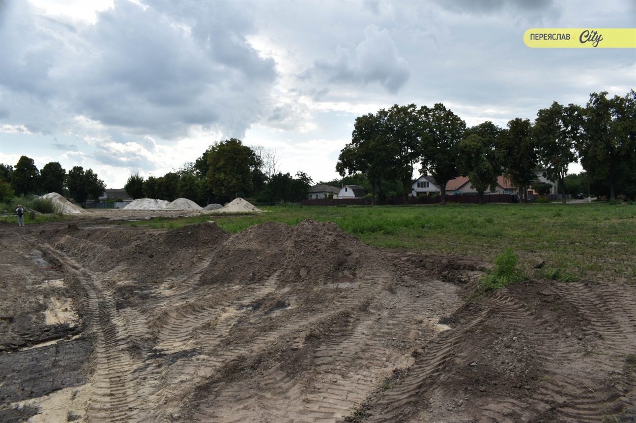 Територія, де планується облаштувати водойму