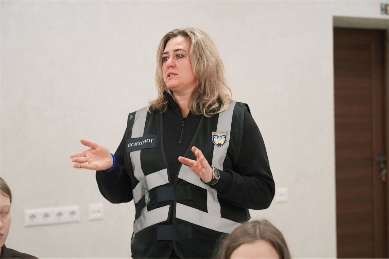 Вікторія Васькевич, провідна психологиня Управління поліції охорони у Києві