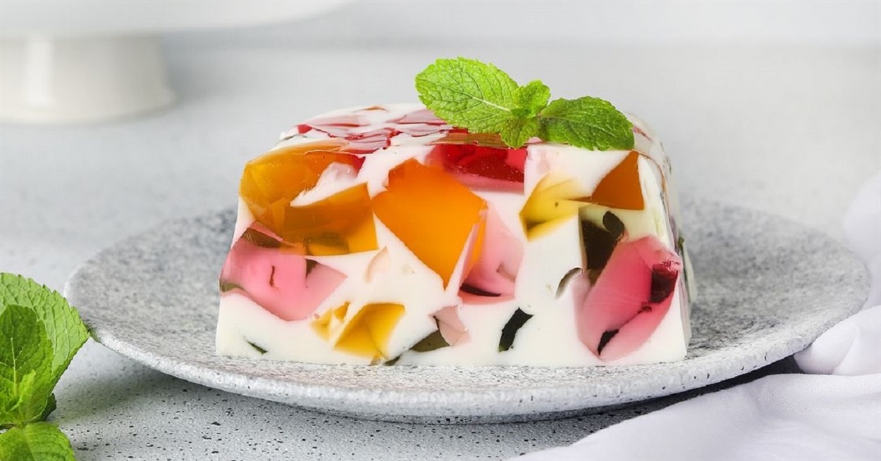 бите скло рецепт желе з сметаною