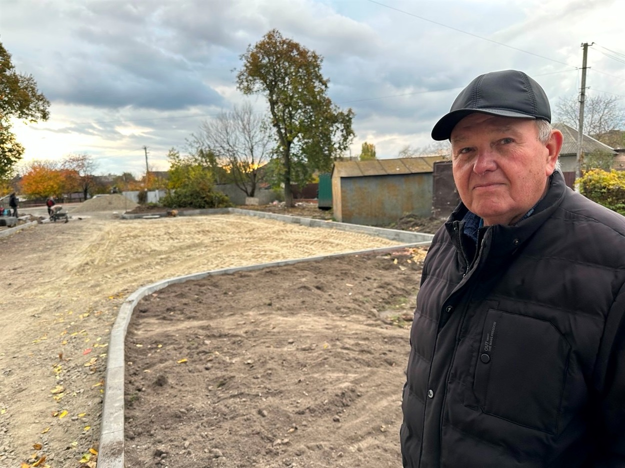 Василь Яковенко, голова будинкового комітету на вул. Шевченка, 50 в Переяславі. 