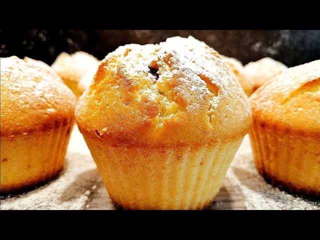 Кекси на кефірі рецепт 