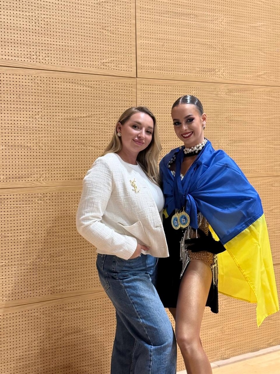 Переяславка Софія Отцевич отримала звання "Майстер спорту України" зі спортивних танців
