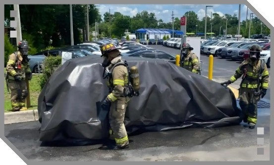 Протипожежна ковдра