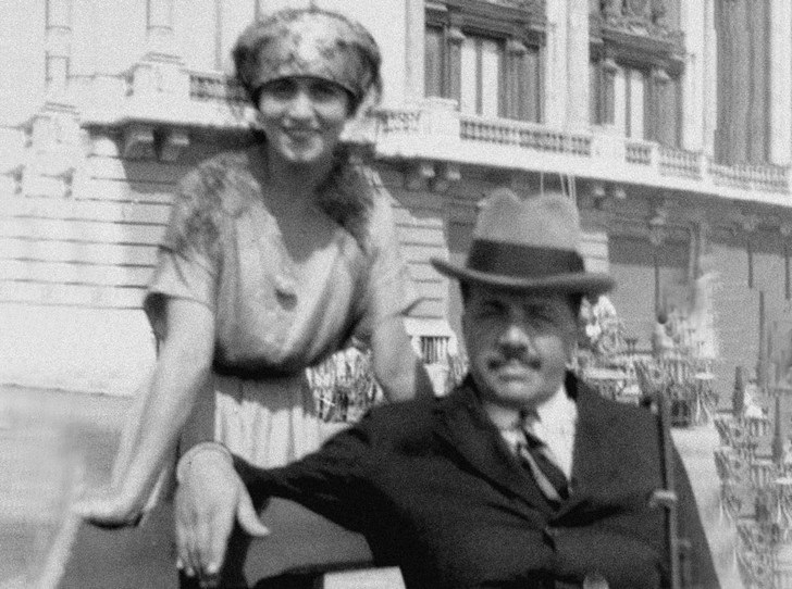 Ольга Хохлова і Сергій Дягілєв