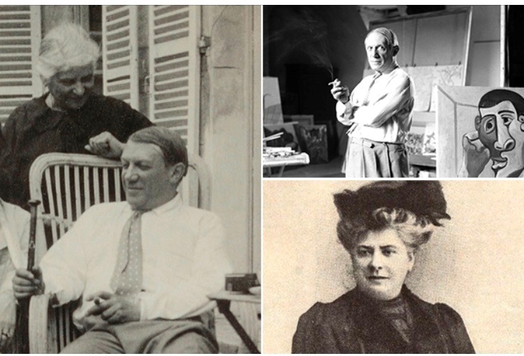 Пікассо з матір’ю