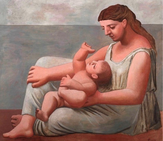 Портрет Ольги з сином пензля Пікассо