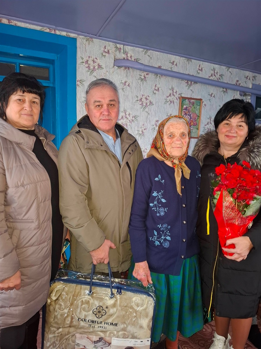 90-річний ювілей відзначила Наталія Ткаченко із села Лецьки