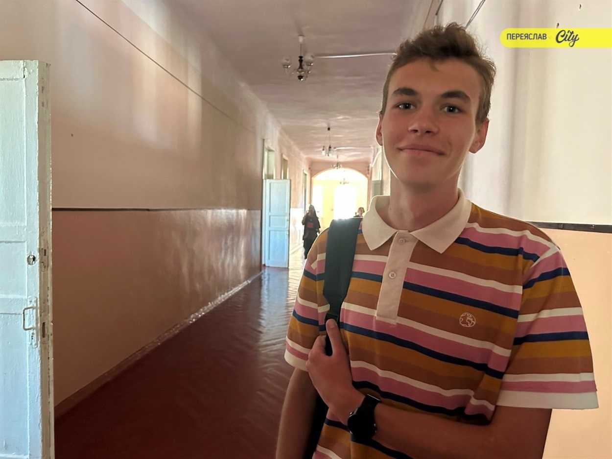 Данило Чередніченко, учень ліцею імені Івана Мазепи